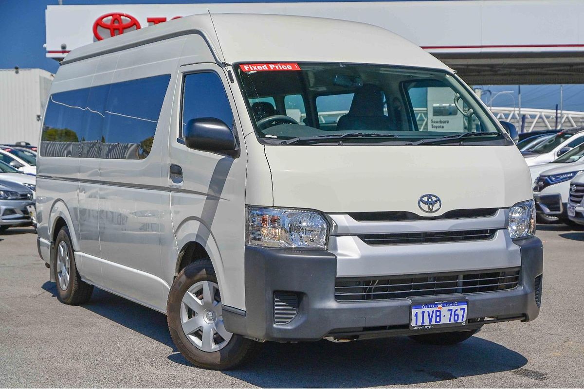 2017 Toyota Hiace Commuter KDH223R ELWB High Roof
