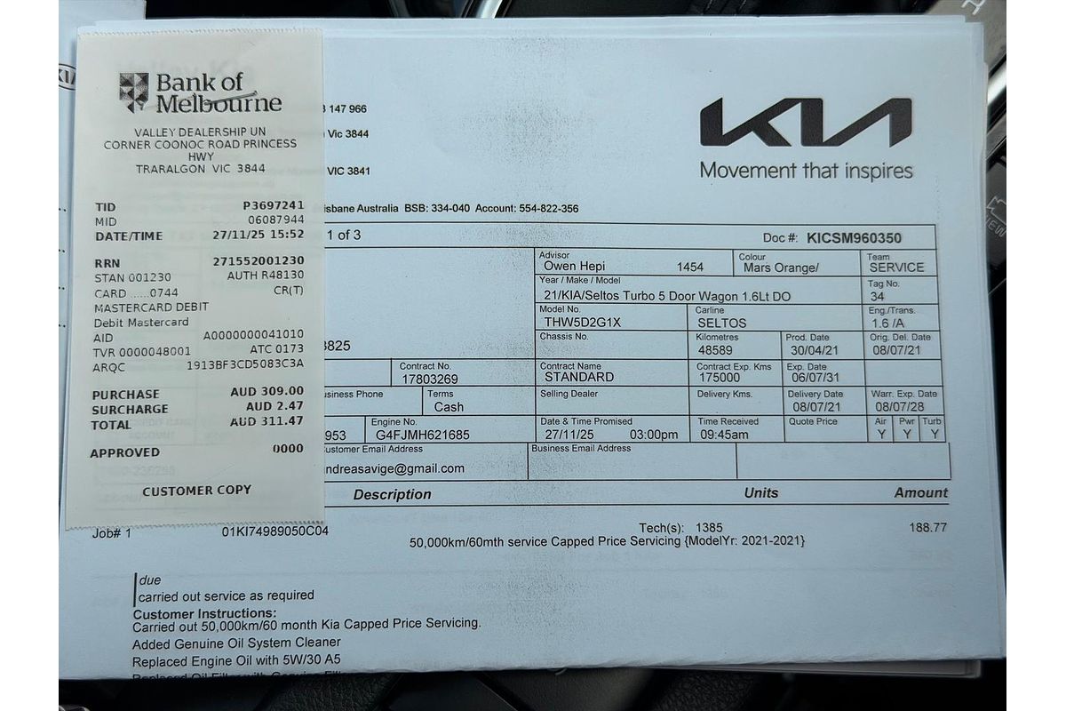 2021 Kia Seltos GT-Line SP2