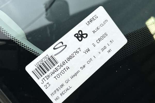 2023 Toyota Yaris Cross GX MXPB10R thumb-23