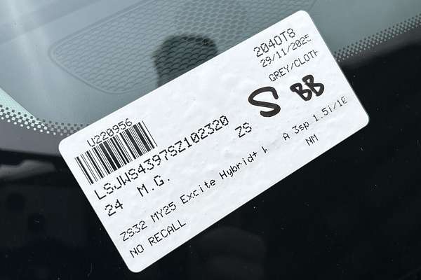 2024 MG ZS Excite Hybrid+ ZS32 thumb-23