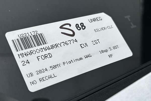 2024 Ford Everest Platinum 3.0L thumb-23