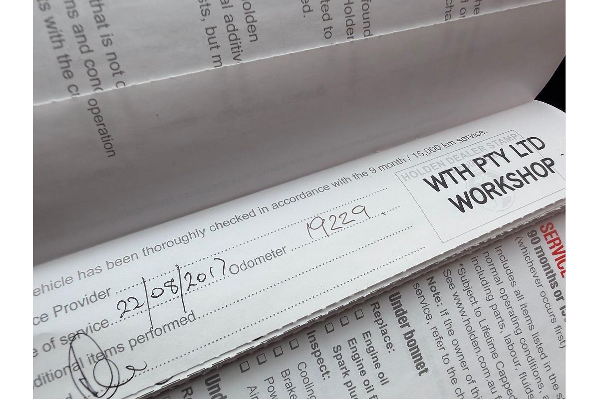 2016 Holden Commodore SV6 Black VF Series II