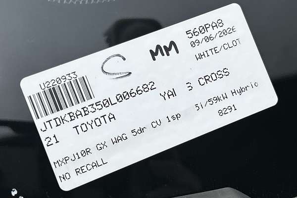 2021 Toyota Yaris Cross GX MXPJ10R thumb-23