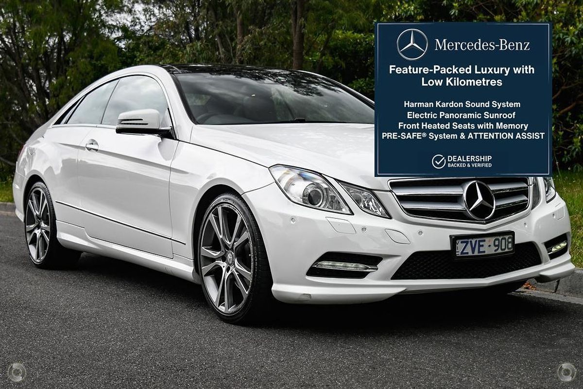 2013 Mercedes-Benz E-Class E250 BlueEFFICIENCY Elegance C207