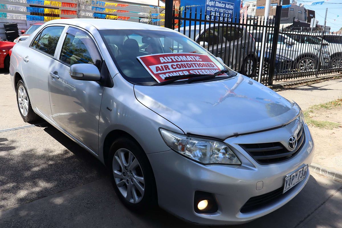 2011 Toyota Corolla Ascent Sport ZRE152R