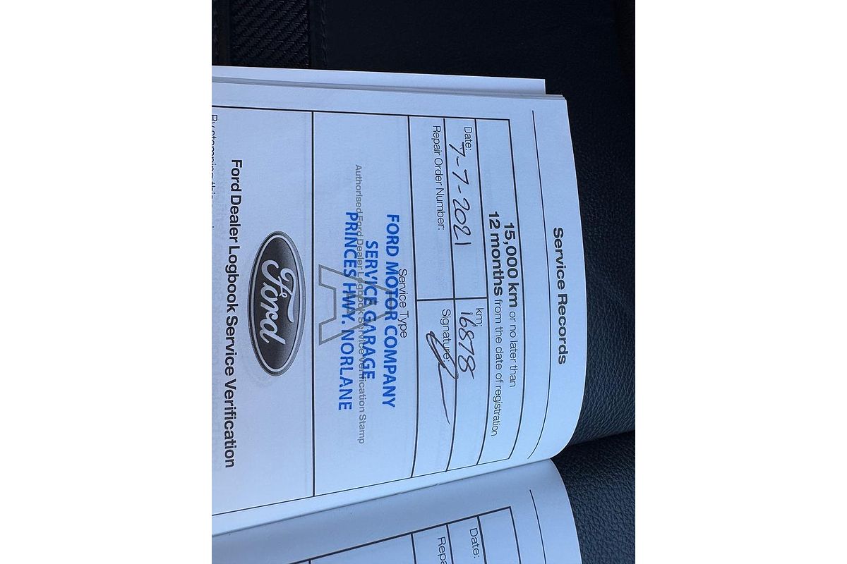 2020 Ford Ranger Wildtrak PX MkIII 4X4 2.0L