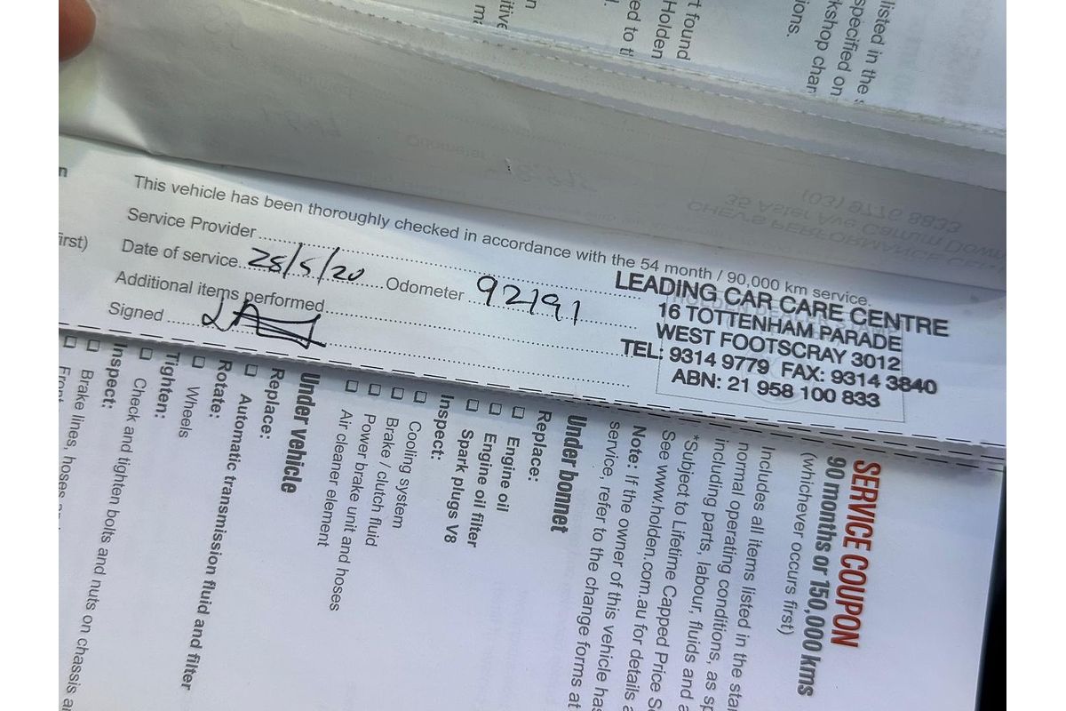 2015 Holden Caprice V WN Series II