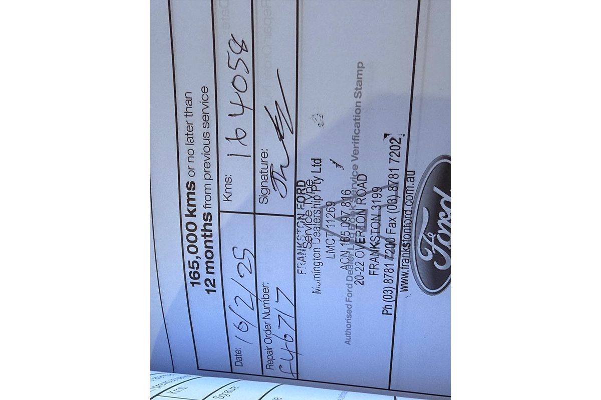 2016 Ford Ranger XL PX MkII 4X4 3.2L