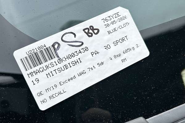 2019 Mitsubishi Pajero Sport Exceed QE thumb-23