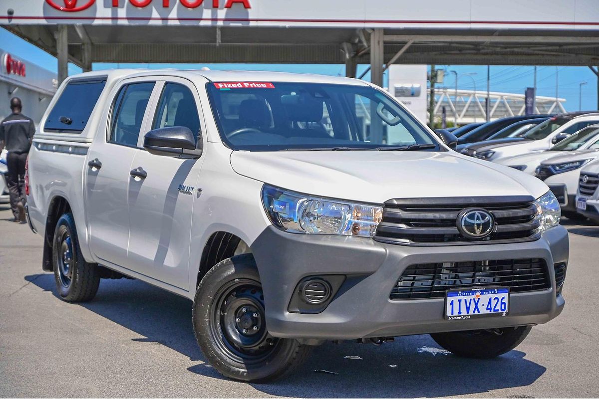 2021 Toyota Hilux Workmate TGN121R Rear Wheel Drive
