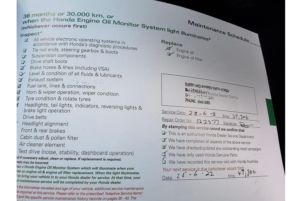 2018 Honda CR-V VTi-L RW