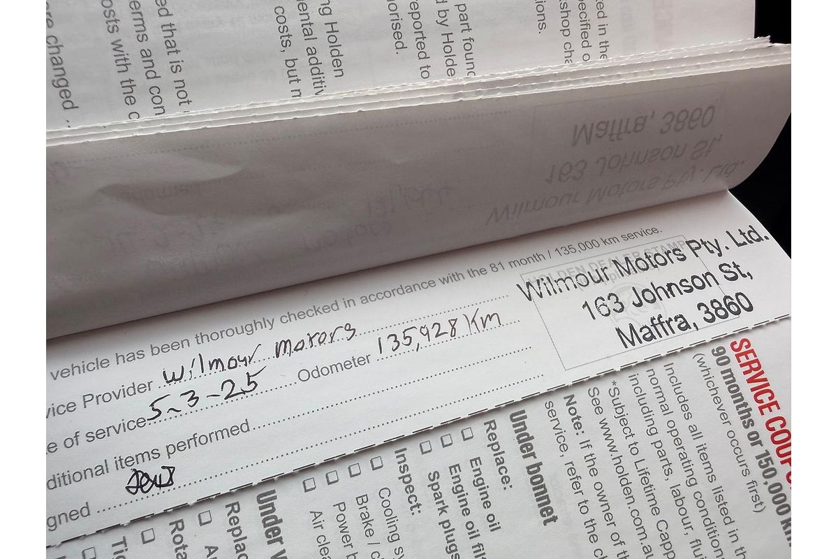 2016 Holden Commodore SV6 Black VF Series II