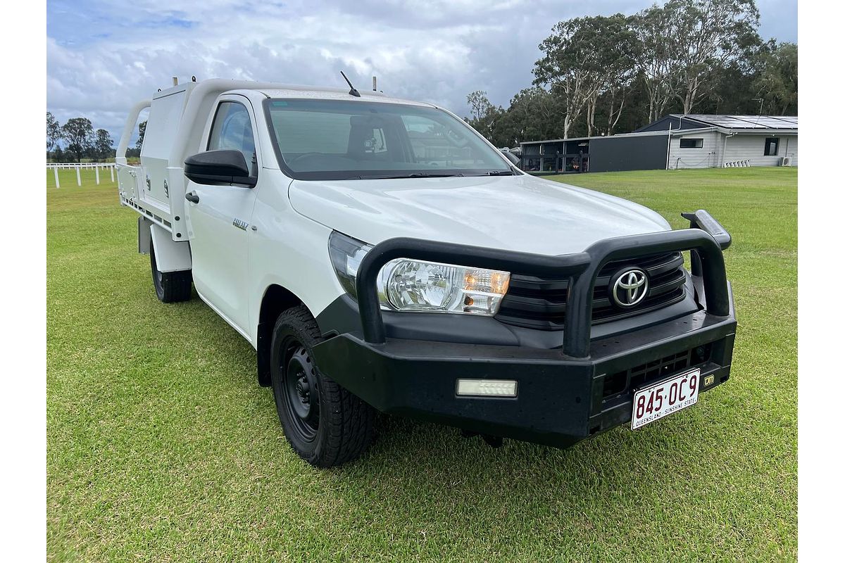 2019 Toyota Hilux Workmate TGN121R Rear Wheel Drive