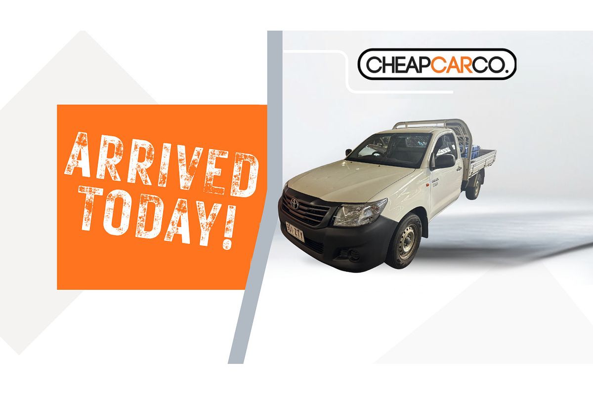 2012 Toyota Hilux Workmate TGN16R Rear Wheel Drive
