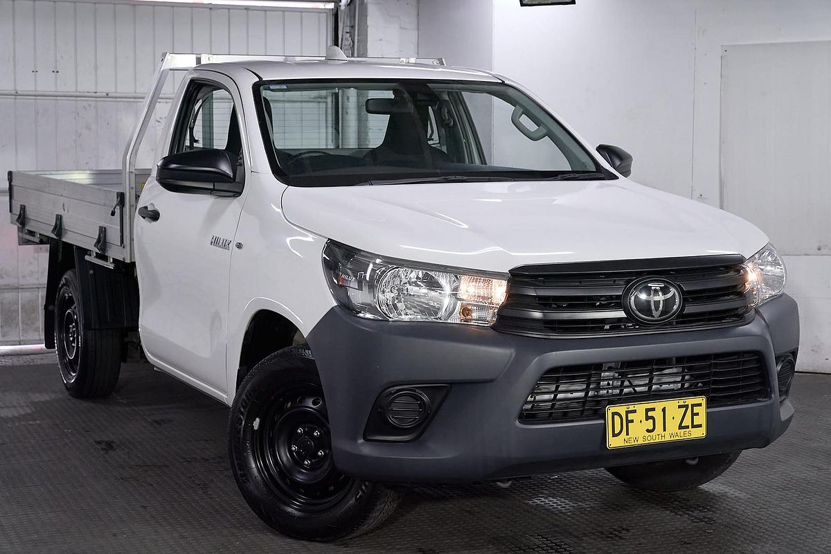 2022 Toyota Hilux Workmate TGN121R Rear Wheel Drive