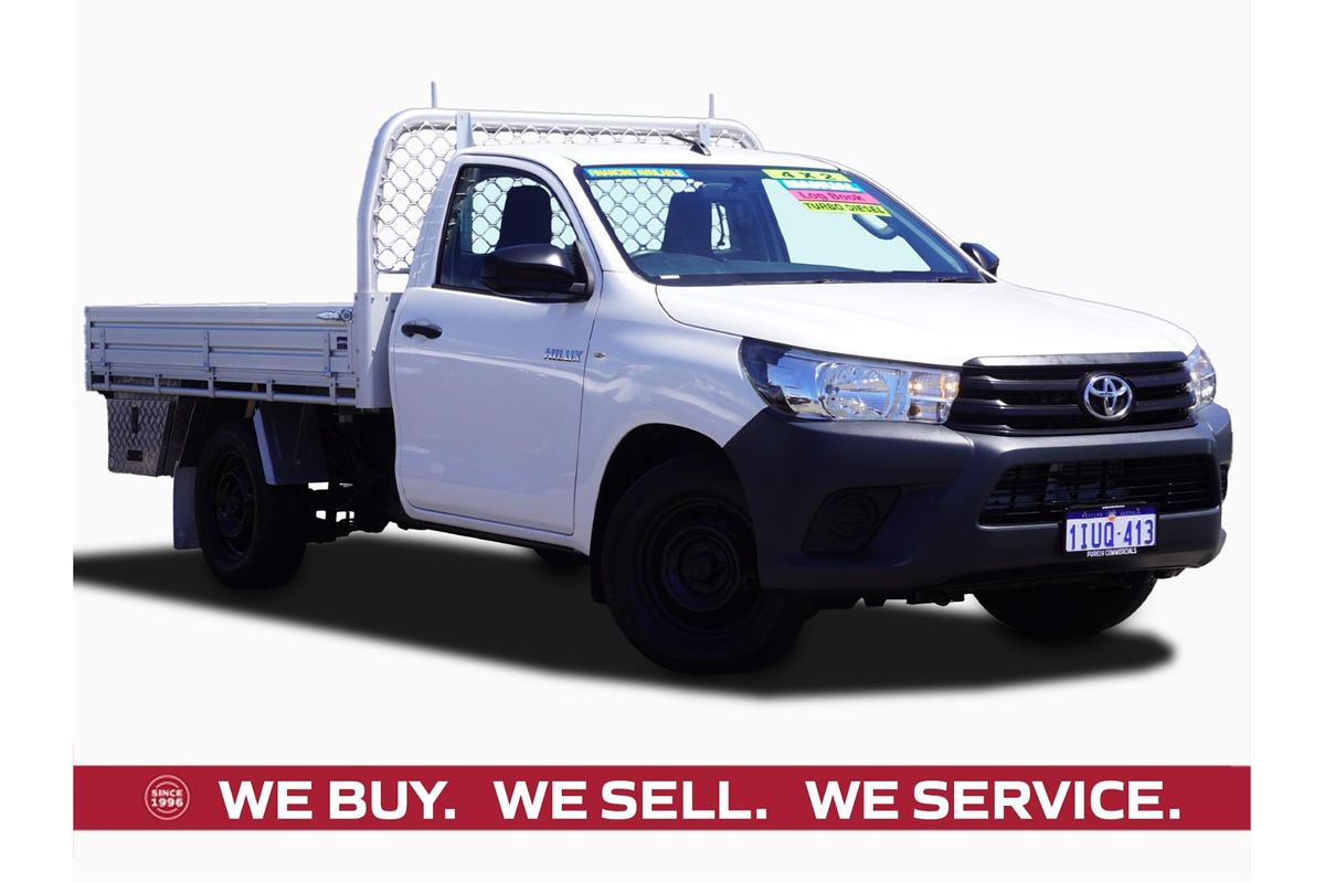 2018 Toyota Hilux Workmate GUN122R Rear Wheel Drive