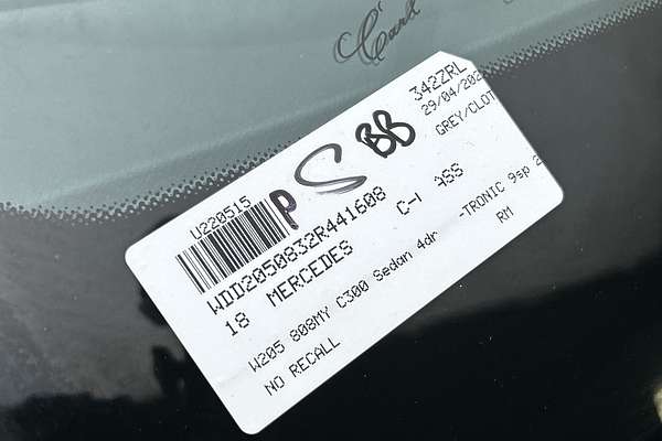 2018 Mercedes-Benz C-Class C300 W205 thumb-23