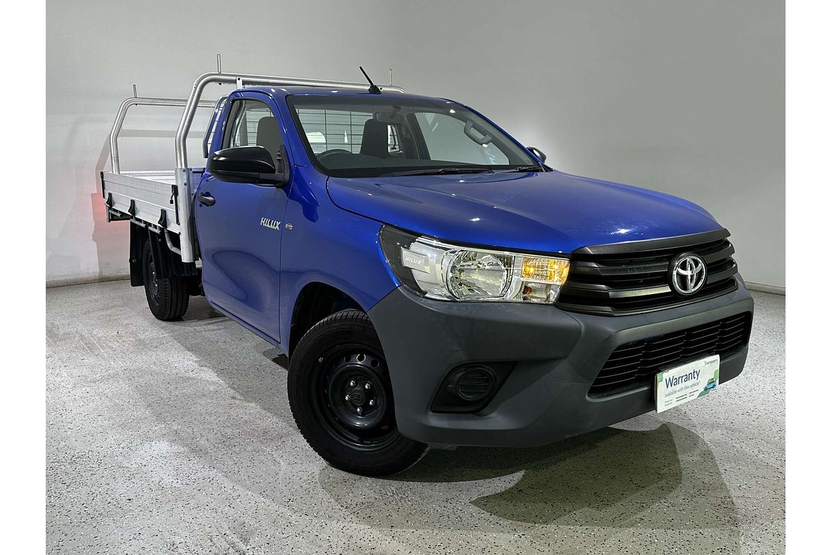 2018 Toyota Hilux Workmate TGN121R Rear Wheel Drive