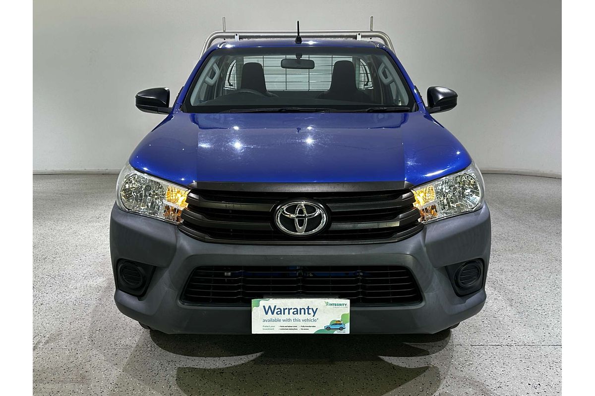 2018 Toyota Hilux Workmate TGN121R Rear Wheel Drive