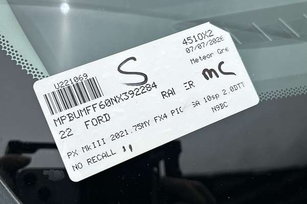 2022 Ford Ranger FX4 PX MkIII 4X4 2.0L thumb-23