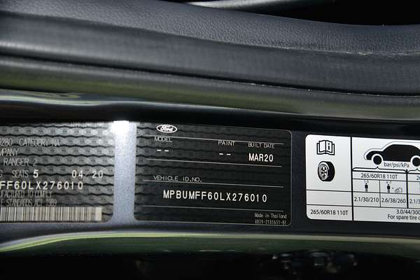 2020 Ford Ranger FX4 PX MkIII 4X4 2.0L thumb-21