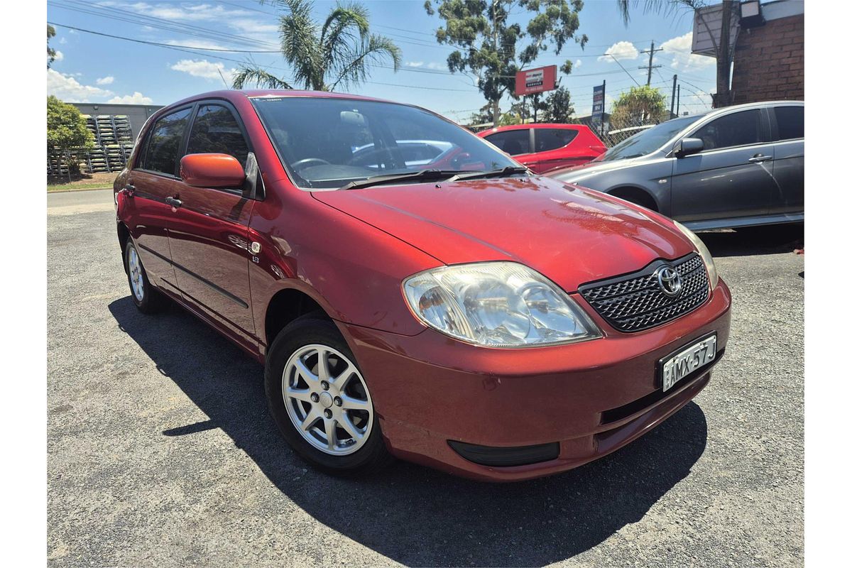 2002 Toyota Corolla Ascent ZZE122R
