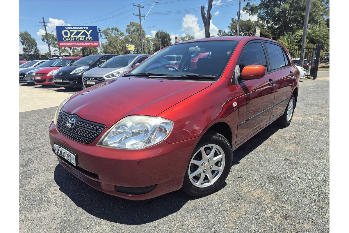 2002 Toyota Corolla Ascent ZZE122R