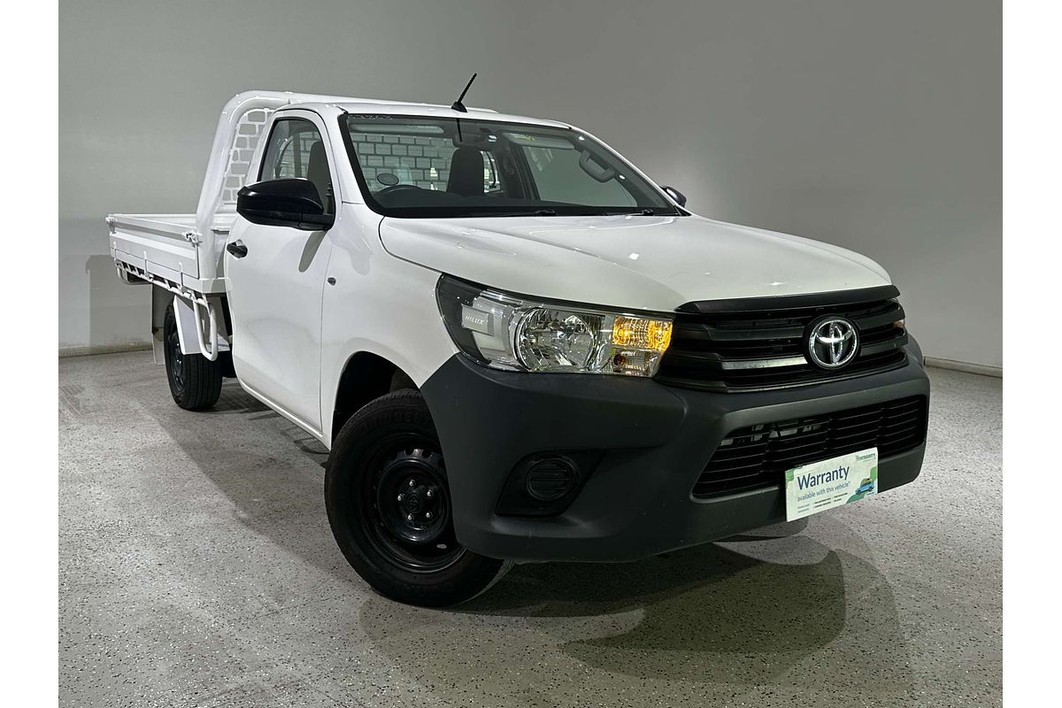 2019 Toyota Hilux Workmate TGN121R Rear Wheel Drive