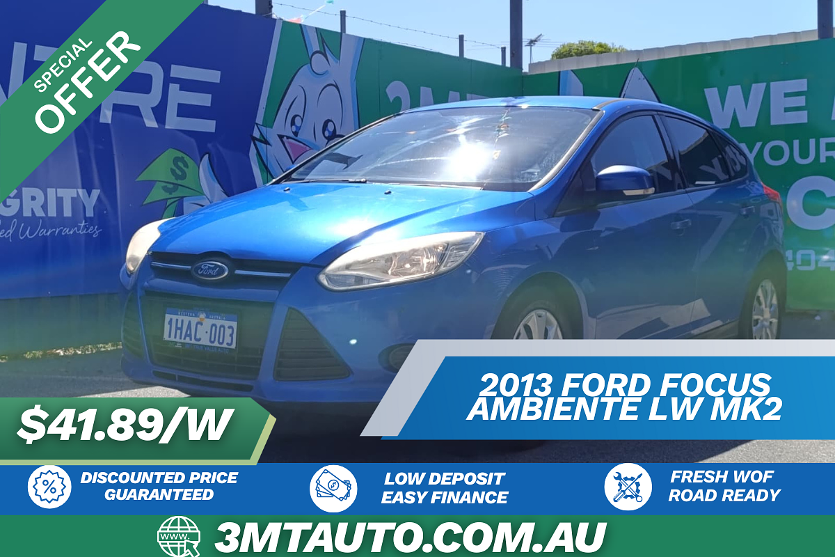 2013 Ford Focus Ambiente LW MKII