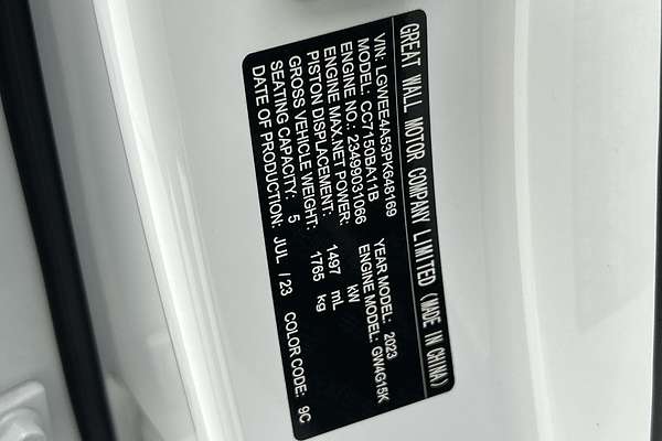 2023 GWM Haval Jolion Lux A01 thumb-23