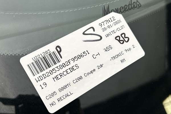 2019 Mercedes-Benz C-Class C200 C205 thumb-23