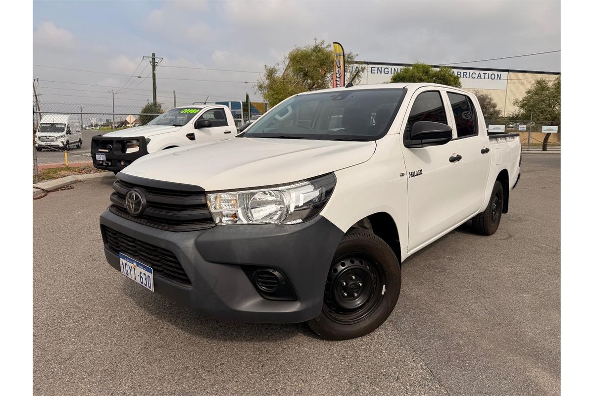 2020 Toyota Hilux Workmate TGN121R Rear Wheel Drive
