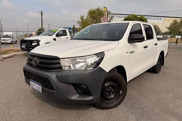 2020 Toyota Hilux Workmate TGN121R Rear Wheel Drive