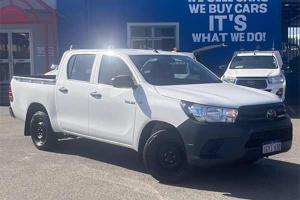 2020 Toyota Hilux Workmate TGN121R Rear Wheel Drive