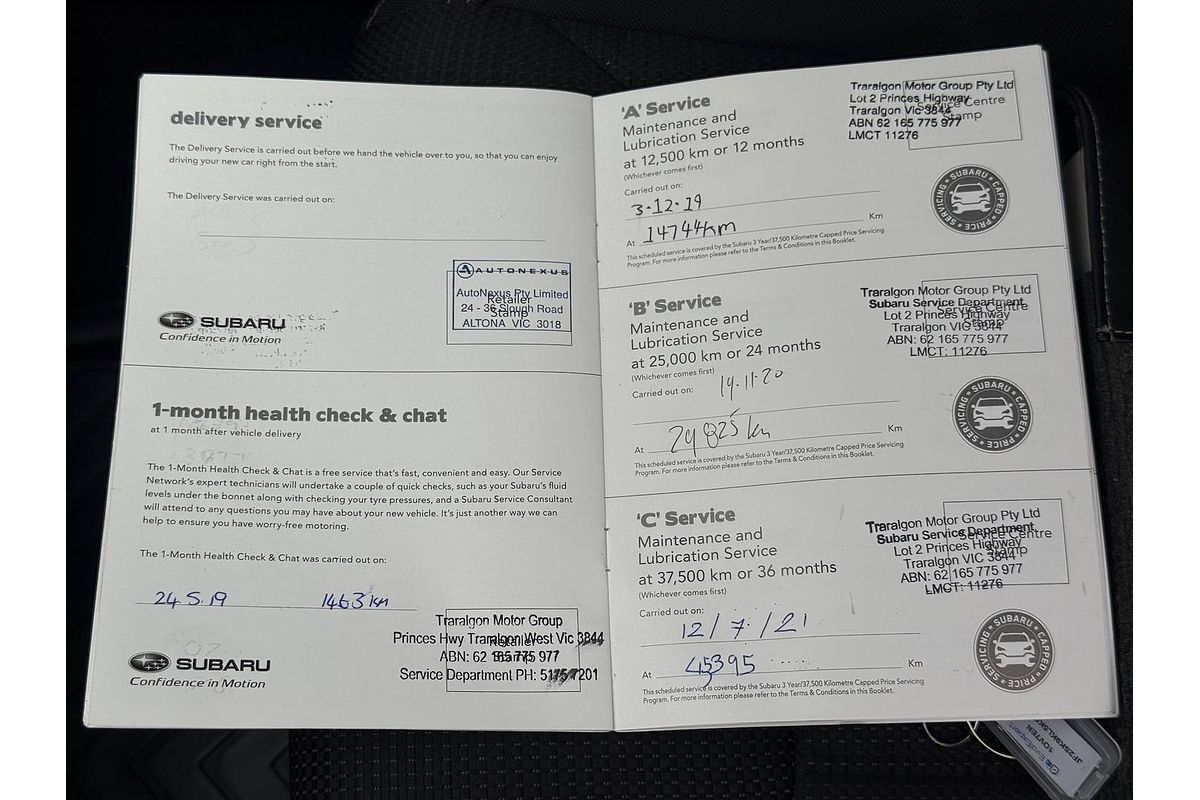 2019 Subaru Forester 2.5i S5