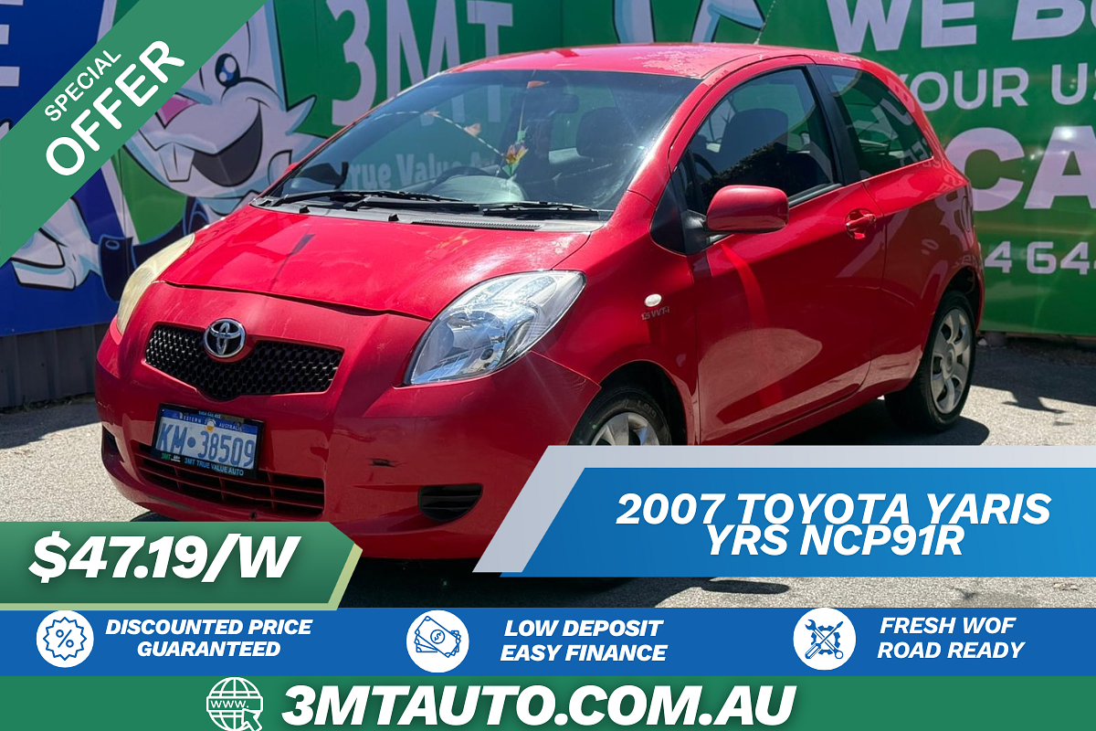 2007 Toyota Yaris YRS NCP91R