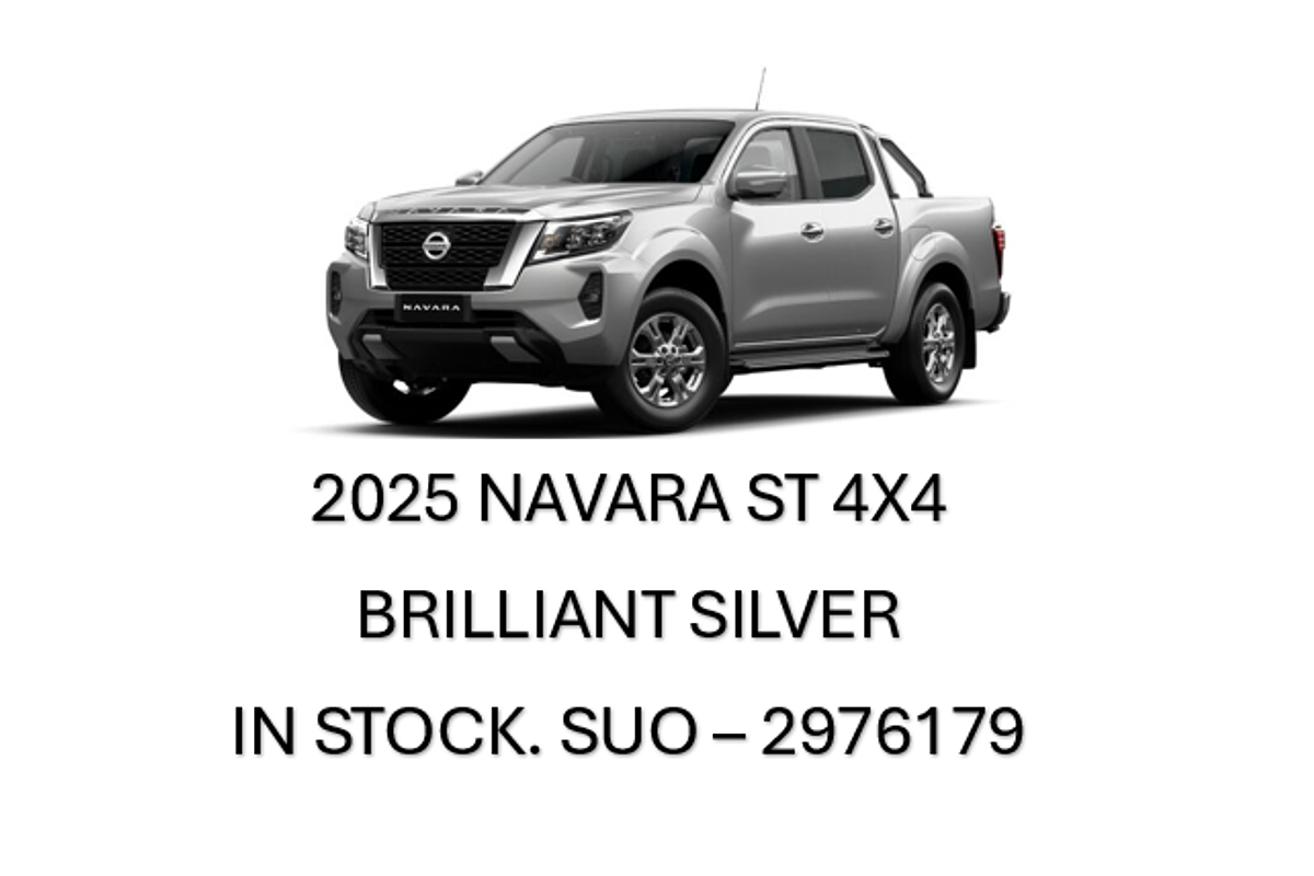 2025 Nissan Navara ST D23 4X4