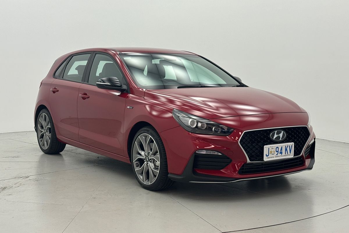 2020 HYUNDAI i30 N LINE 7 SP AUTO DUAL CLUTCH 4D HATCHBACK T4 2020 HYUNDAI i30 N LINE 7 SP AUTO DUAL CLUTCH 4D HATCHBACK T4