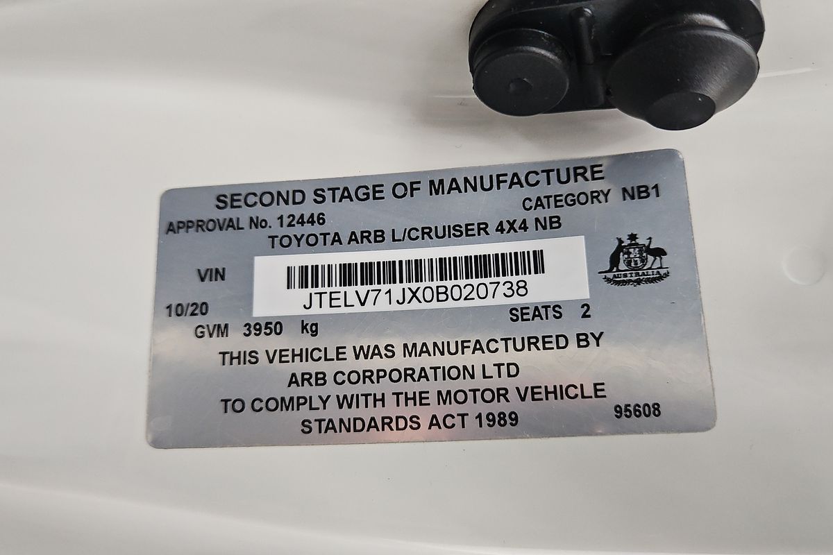 2020 Toyota Landcruiser Workmate VDJ79R 4X4