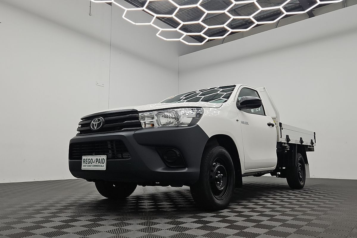 2022 Toyota Hilux Workmate TGN121R Rear Wheel Drive