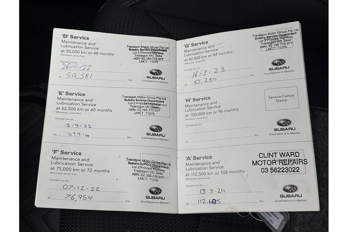 2019 Subaru Forester 2.5i S5