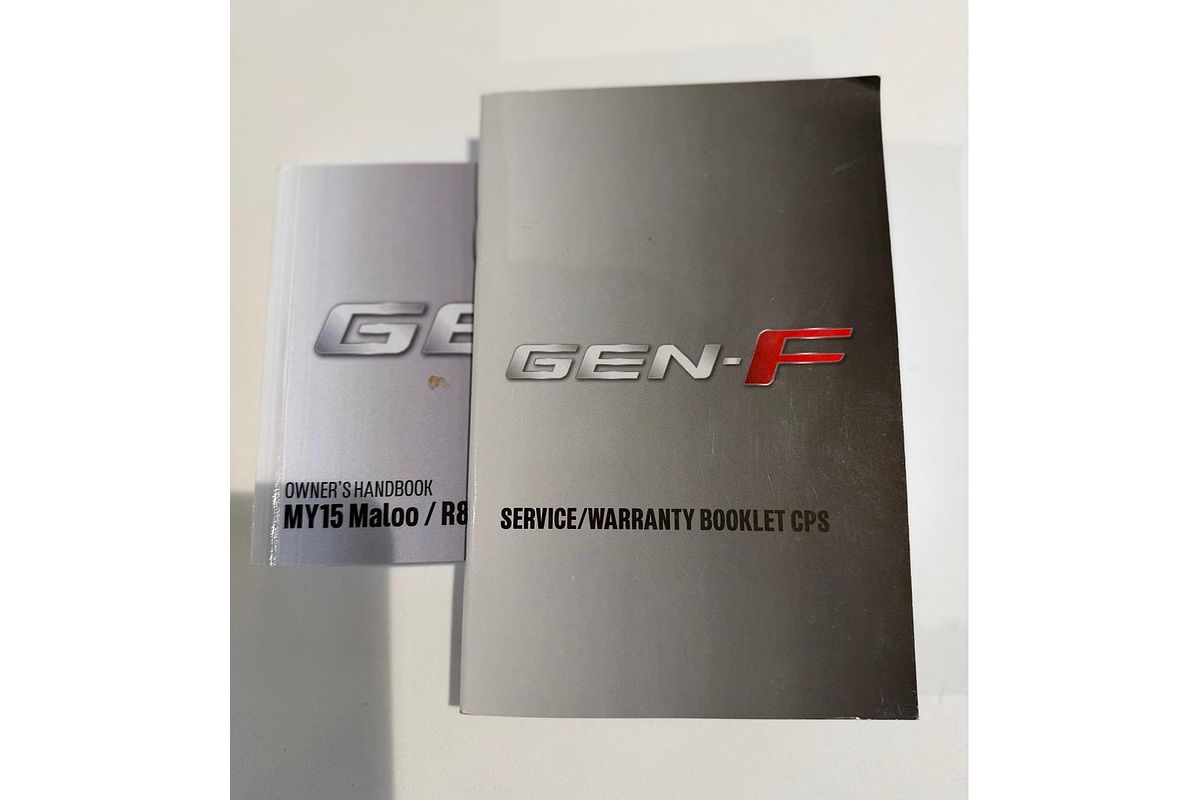 2015 Holden Maloo R8 GEN-F Rear Wheel Drive