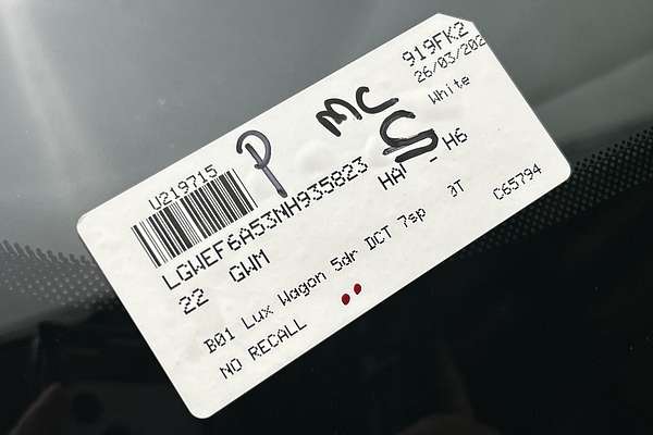 2022 GWM Haval H6 Lux B01 thumb-23