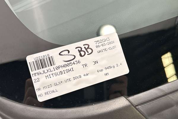 2022 Mitsubishi Triton GLX+ MR 4X4 thumb-23