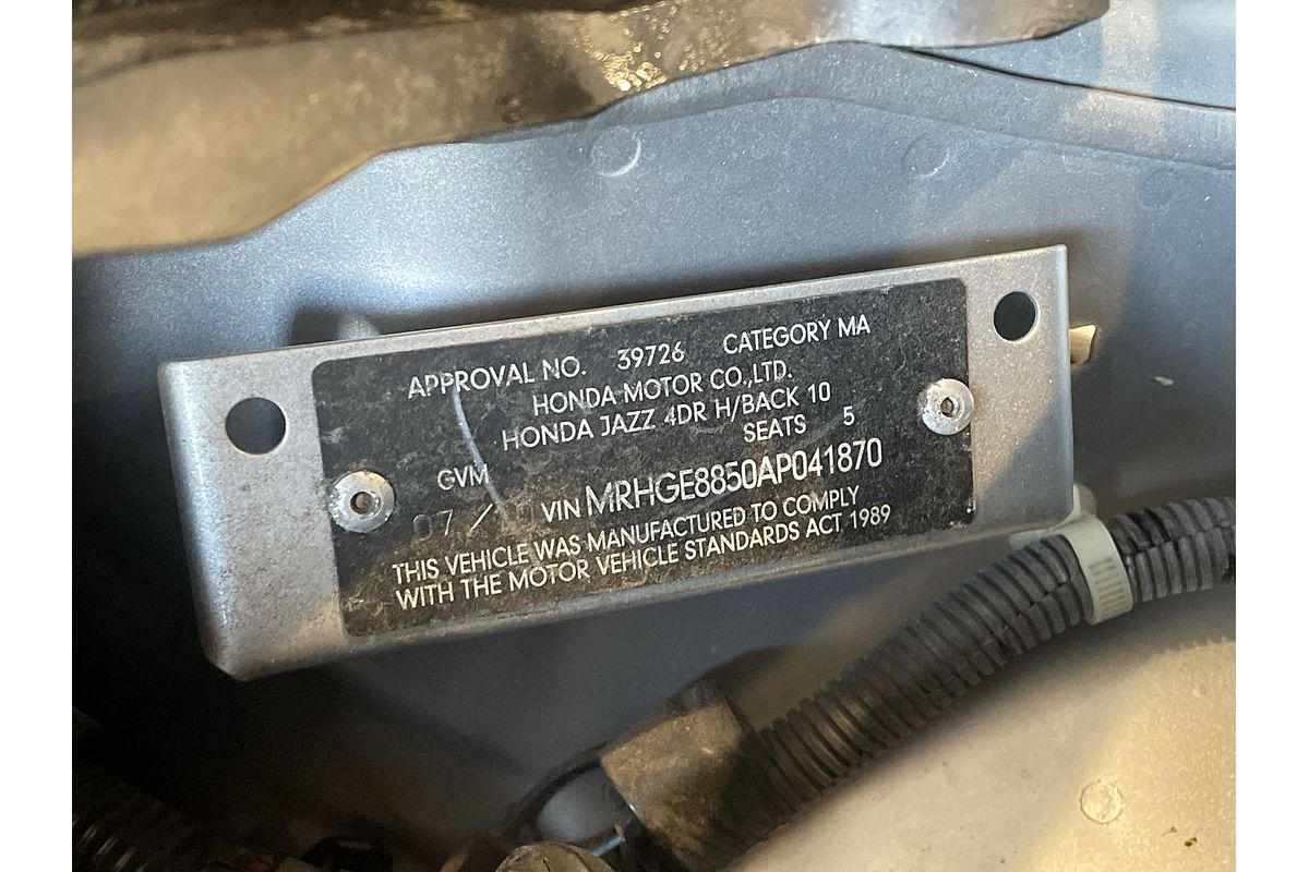 2010 Honda Jazz VTi GE