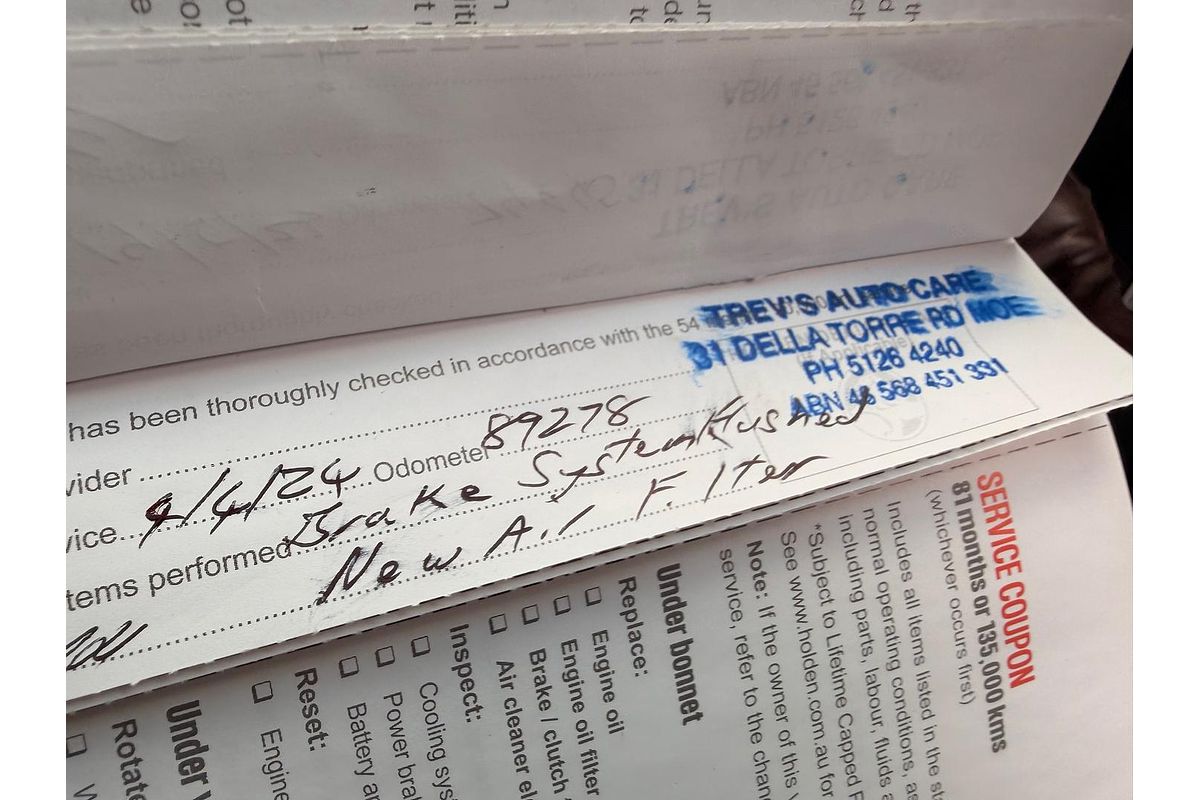 2016 Holden Trailblazer LTZ RG