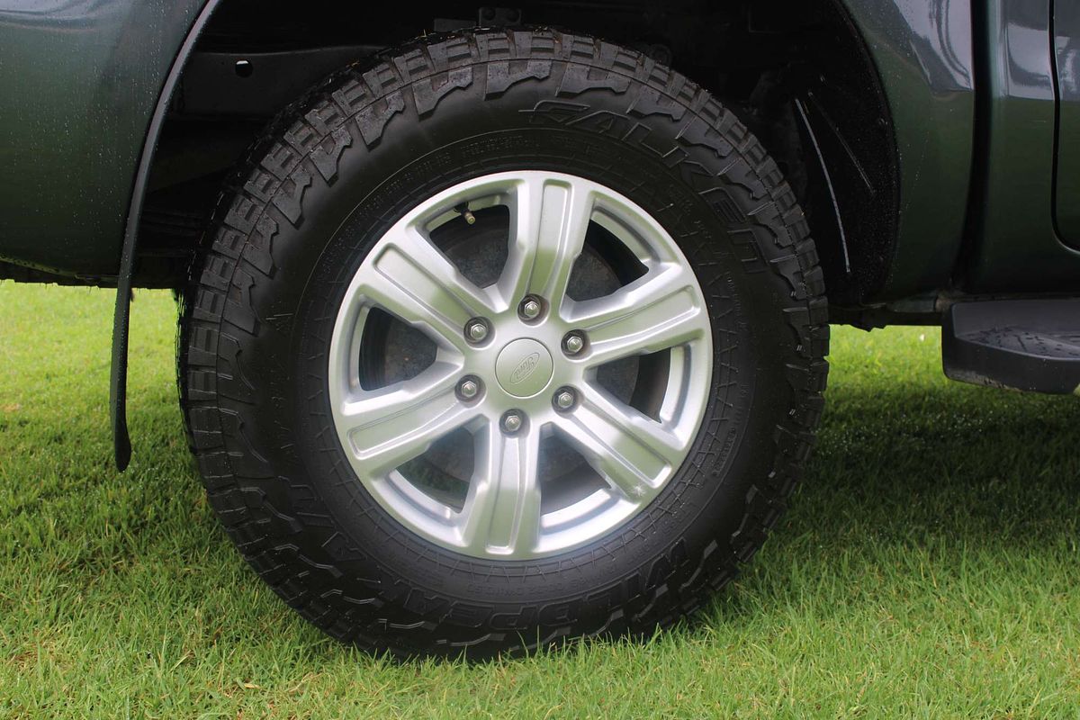 2016 FORD RANGER XLT 3.2 (4x4) 6 SP AUTOMATIC DUAL CAB UTILITY DT5 DIESEL