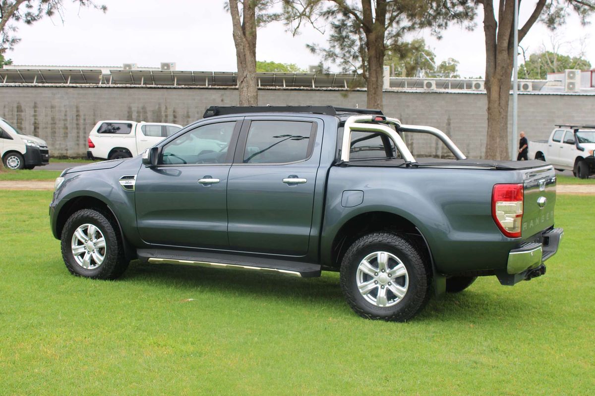 2016 FORD RANGER XLT 3.2 (4x4) 6 SP AUTOMATIC DUAL CAB UTILITY DT5 DIESEL