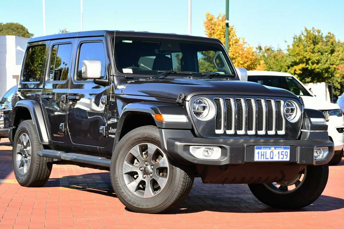 SOLD 2021 Jeep Wrangler Unlimited Overland Used SUV Victoria Park WA
