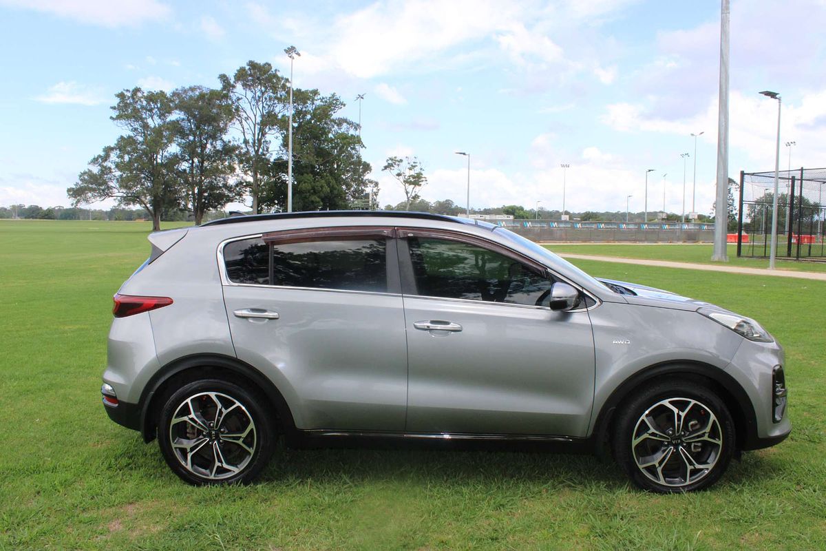 2018 KIA SPORTAGE GT-LINE GREY LEATHER (AWD) 6 SP AUTOMATIC 4D WAGON DT4 DIESEL